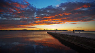Zadarski suton 7. siječnja 2013. (foto:Saša Čuka)