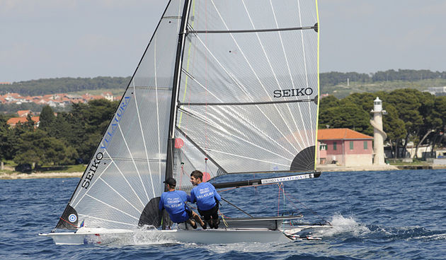 Pavle Kostov i Petar Cupac, klasa 49er