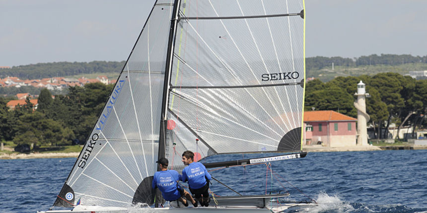 Pavle Kostov i Petar Cupac, klasa 49er