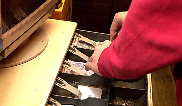 Krađa, novac, blagajna, foto: kaportal.hr