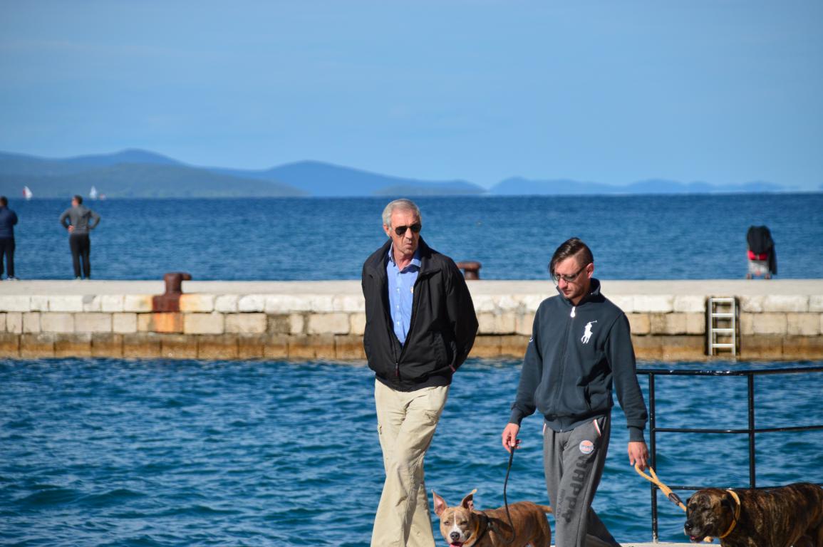 Đir po zadarskoj rivi 9. listopada 2016.