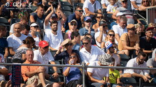 Davis Cup: Vruća navijačka atmosfera u meču Ćilića i Querreya
