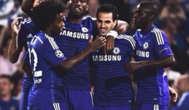 Drogba i Fabregas, foto: chelseanews