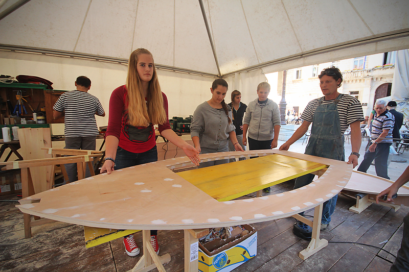 Mala škola brodogradnje: Izrada brodića “Zadar more”, Foto: Saša Čuka