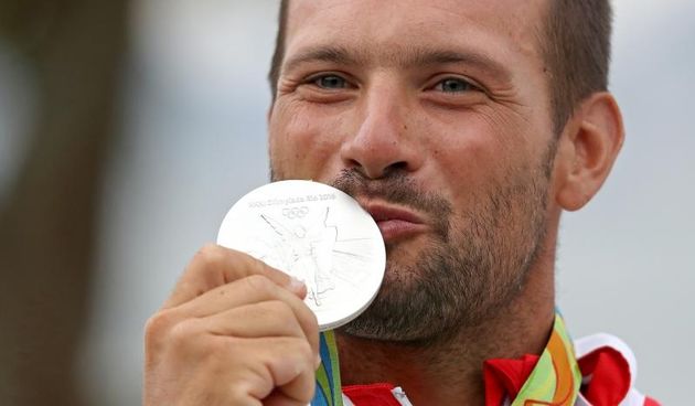 Olimpijske igre Rio 2016. Hrvatski jedrilicar Tonci Stipanovic osvojio je srebrnu medalju u klasi Laser na Olimpijskim igrama. Photo: Igor Kralj/PIXSELL