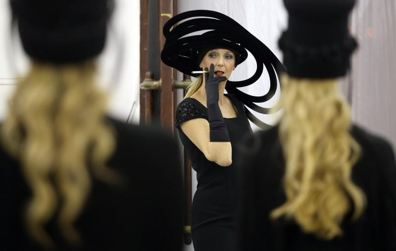 U sklopu tribine Moda osamdesetih – modni laboratorij za 21. stoljece odrzana odrzana modna revija Avangardna moda osamdesetih. Zvoncica Vuckovic. Photo: Robert Anic/PIXSELL