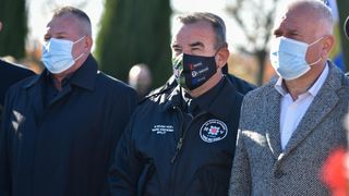 Obilježavanje Dana sjećanja na žrtvu Škabrnje 1991. Obilježavanje Dana sjećanja na žrtvu Škabrnje 1991.