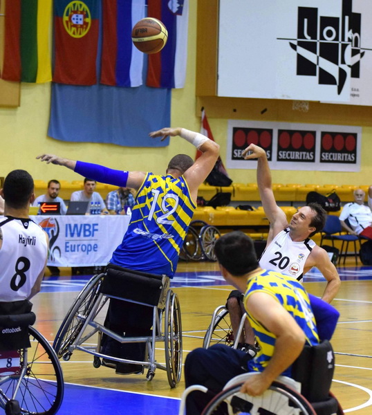 Hrvatska košarkaška reprezentacija u kolicima nastupila na EP divizije B u Sarajevu Hrvatska košarkaška reprezentacija u kolicima nastupila na EP divizije B u Sarajevu