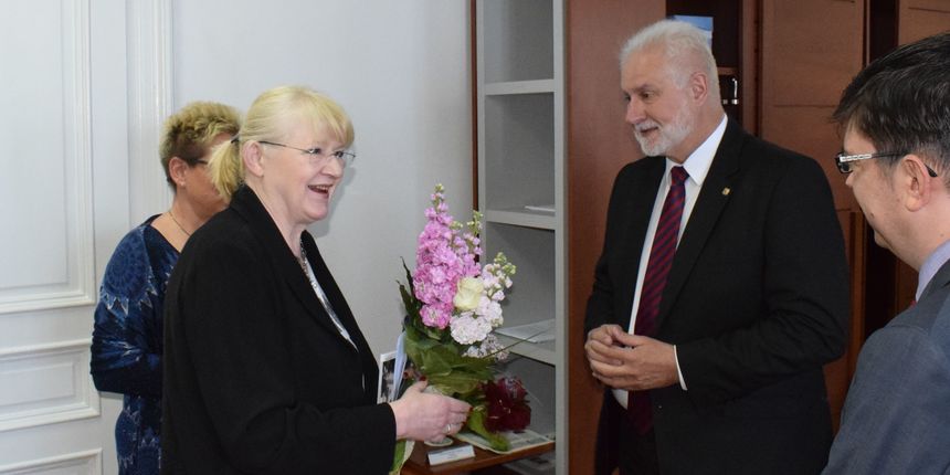 Primanje za izaslanstvo Južnomoravske regije na Sveučilištu Primanje za izaslanstvo Južnomoravske regije na Sveučilištu