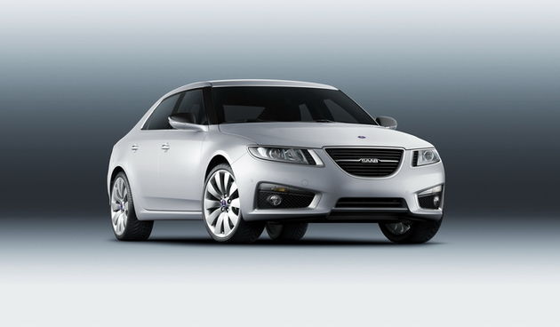 Saab 9-5 sedan 2009.