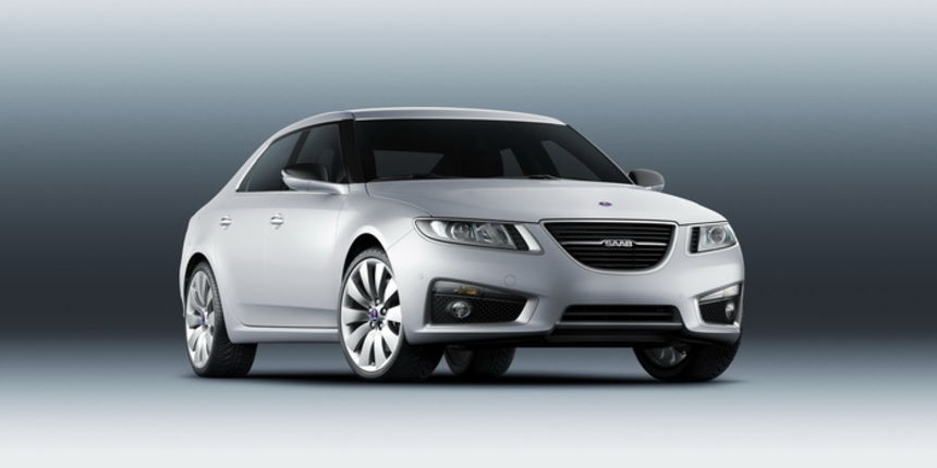 Saab 9-5 sedan 2009.