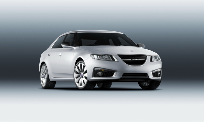Saab 9-5 sedan 2009.