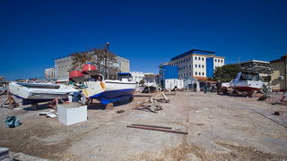 Jazine: Uređuju se barke i kaići, Foto: Saša Čuka