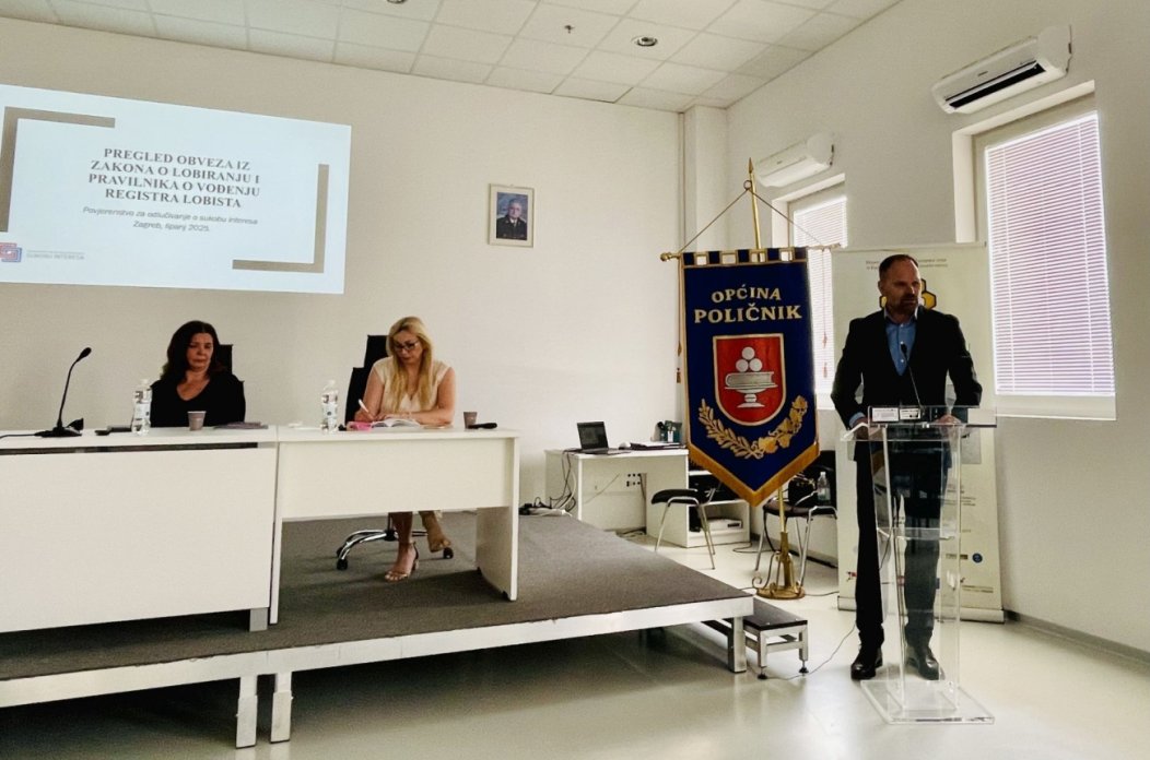 Održana edukacija obveznika u Zadarskoj županiji o sukobu interesa, imovinskim karticama i lobiranju Održana edukacija obveznika u Zadarskoj županiji o sukobu interesa, imovinskim karticama i lobiranju