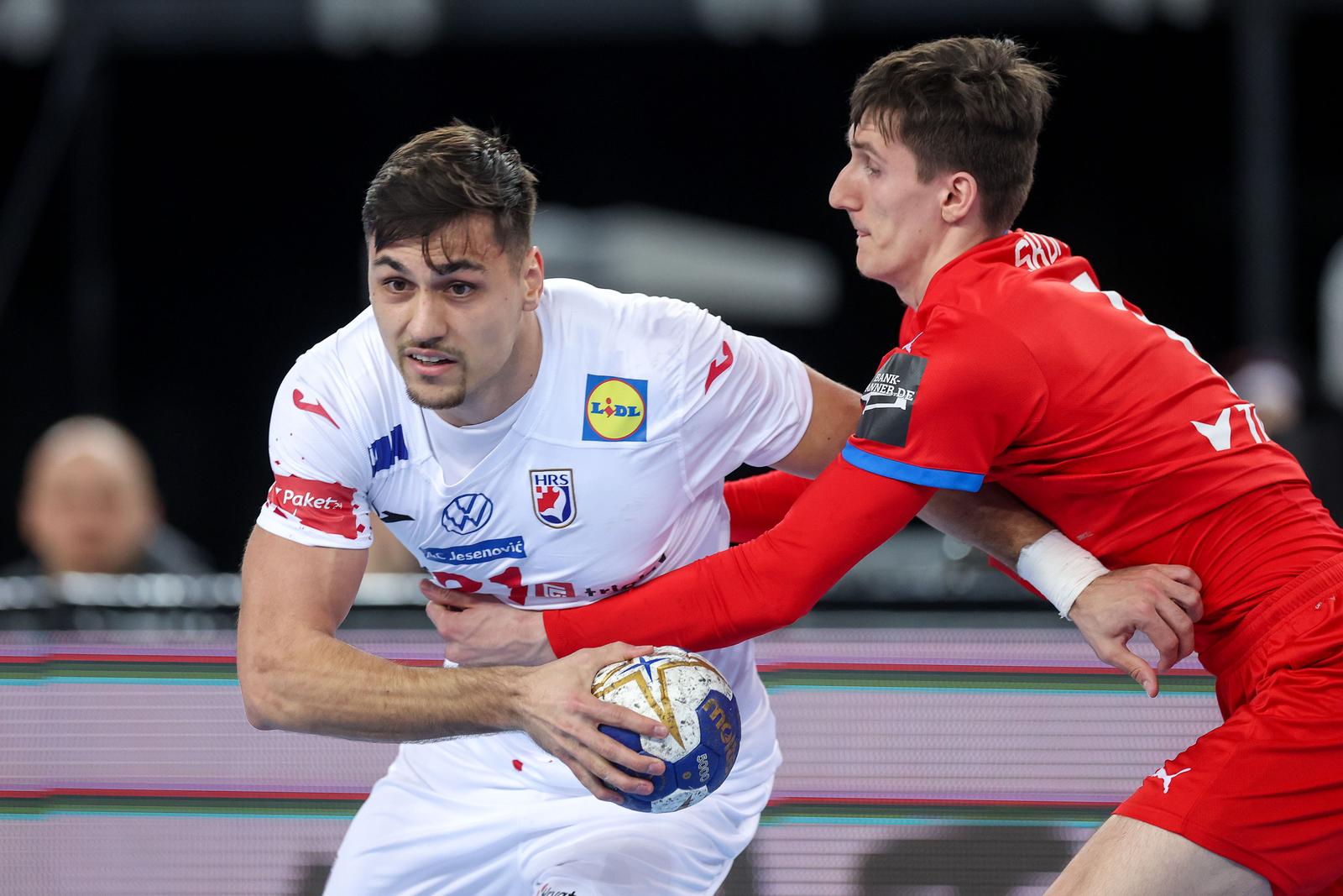 Kvalifikacije za EHF EURO 2026., skupina 5, Hrvatska – Češka