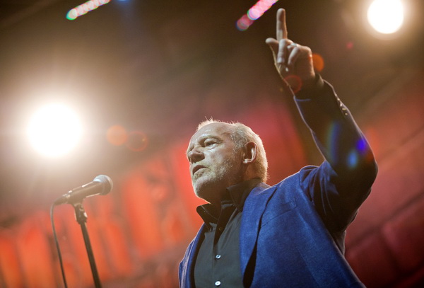 Zagreb, 010611.
Engleski pjevac Joe Cocker odrzao je veceras koncert u Areni Zagreb.
Foto: Neja Markicevic / CROPIX