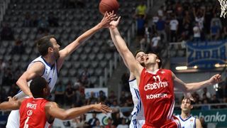 Dvorana Krešimir Ćosić: 5. kolo A-1 lige za prvaka: KK Zadar – KK Cedevita 57-67. Photo: Dino Stanin/PIXSELL
