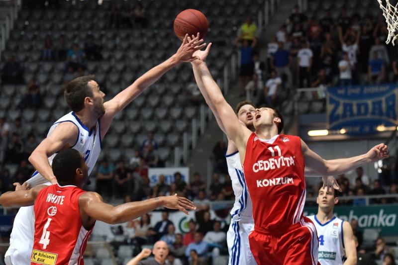 Dvorana Krešimir Ćosić: 5. kolo A-1 lige za prvaka: KK Zadar – KK Cedevita 57-67. Photo: Dino Stanin/PIXSELL