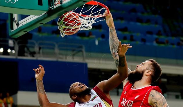 OI Rio: Venecuela – Srbija. Foto: Hina