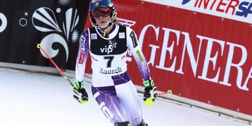 VIP Snow Queen Trophy, jubilarno 10. izdanje zenske utrke Snjezne kraljice. Mikaela Shiffrin Photo: Zeljko Lukunic/PIXSELL VIP Snow Queen Trophy, jubilarno 10. izdanje zenske utrke Snjezne kraljice. Mikaela Shiffrin Photo: Zeljko Lukunic/PIXSELL