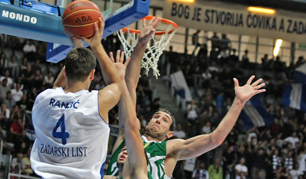 Damir Rančić, KK Zadar – KK Union Olimpija (foto: Marin Gospić)