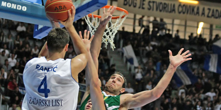 Damir Rančić, KK Zadar – KK Union Olimpija (foto: Marin Gospić) Damir Rančić, KK Zadar – KK Union Olimpija (foto: Marin Gospić)