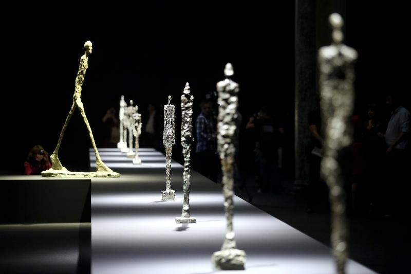 Zagreb: Eksponati izložbe Alberto Giacommeti u Umjetničkom paviljonu Zagreb: Eksponati izložbe Alberto Giacommeti u Umjetničkom paviljonu