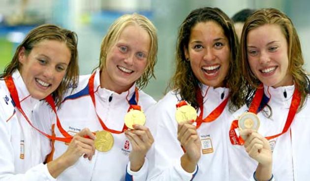 Nizozemski tim za štafetu (foto: bejing2008.cn)