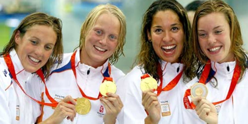 Nizozemski tim za štafetu (foto: bejing2008.cn)