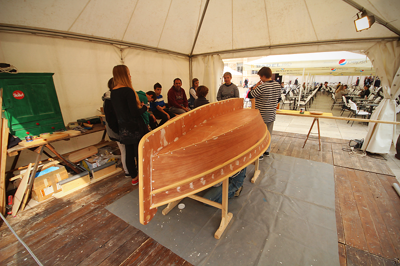 Mala škola brodogradnje: Izrada brodića “Zadar more”, Foto: Saša Čuka