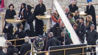 Snimanje Star Wars sage. Snimalo se na brodu Sea Star koji nije mogao isploviti kako je predvidjeno zbog jake bure. Photo: Grgo Jelavic/PIXSELL