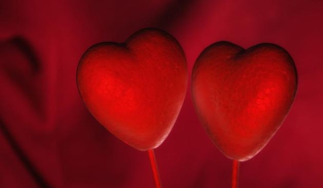 Ilustracija povodom Valentinova, Dana zaljubljenih.