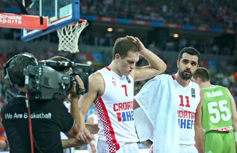 05.09.2015., Arena Zagreb, Zagreb – EuroBasket 2015., skupina C, 01. kolo, Hrvatska – Slovenija. Foto: PIXSELL 05.09.2015., Arena Zagreb, Zagreb – EuroBasket 2015., skupina C, 01. kolo, Hrvatska – Slovenija. Foto: PIXSELL
