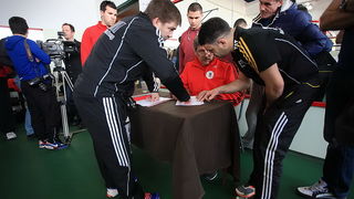 Javni i otvoreni sparing juniora BK Diabolik i reprezentacije Njemačke, Foto: Roberto Lerga Javni i otvoreni sparing juniora BK Diabolik i reprezentacije Njemačke, Foto: Roberto Lerga