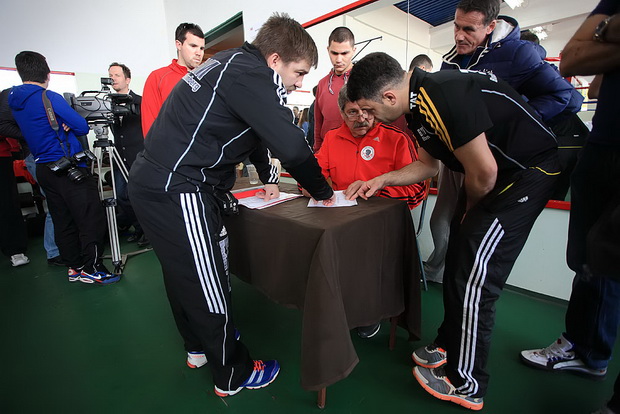 Javni i otvoreni sparing juniora BK Diabolik i reprezentacije Njemačke, Foto: Roberto Lerga Javni i otvoreni sparing juniora BK Diabolik i reprezentacije Njemačke, Foto: Roberto Lerga