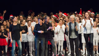 Božićna čestitka plesnog odjela Glazbene škole Blagoje Bersa