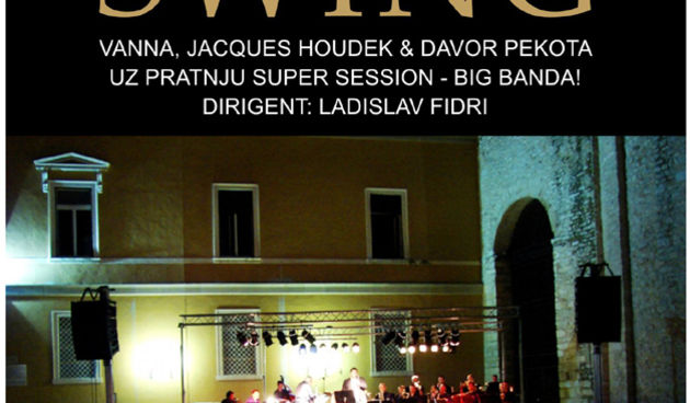 Tribute to swing – plakat