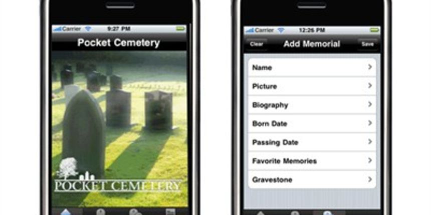 iPhone Pocket Cemetery iPhone Pocket Cemetery