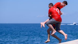 Zadarski maturanti obilježili kraj škole na rivi