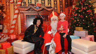 Sveti Nikola u Supernova centru 6. prosinca 2016.  Foto: Iva Perinčić