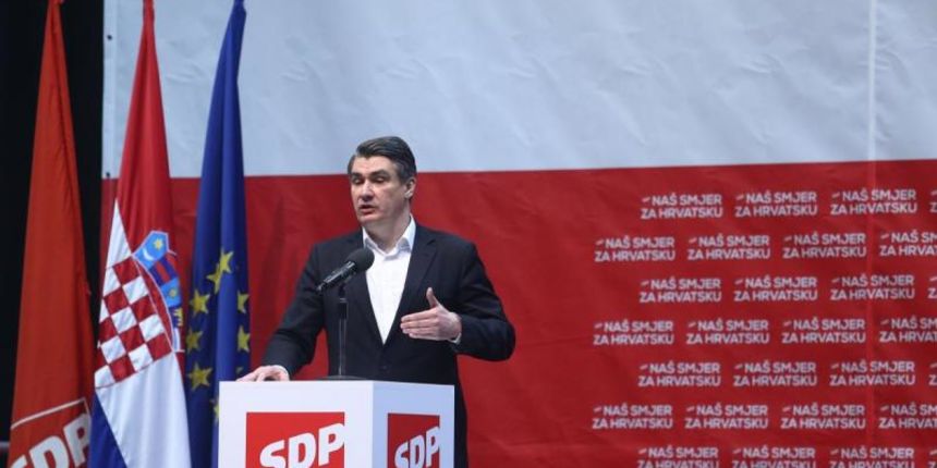 Vi?e od 2.000 delegata u maloj dvorani Doma sportova na izbornoj konvenciji SDP-a bira 17 clanova Predsjednistva te vise od 100 clanova Glavnog odbora. Photo: Zeljko Lukunic/PIXSELL