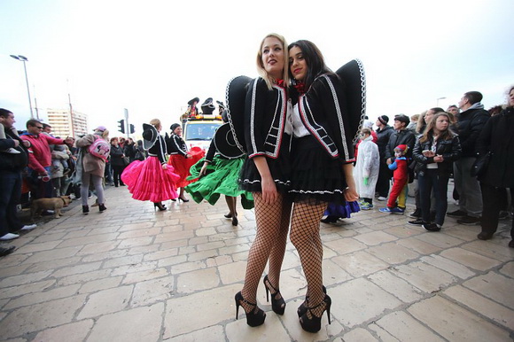 Zadarski karneval 2016. – najlipše maškare i maškarane skupine. Foto: Leo Banić
