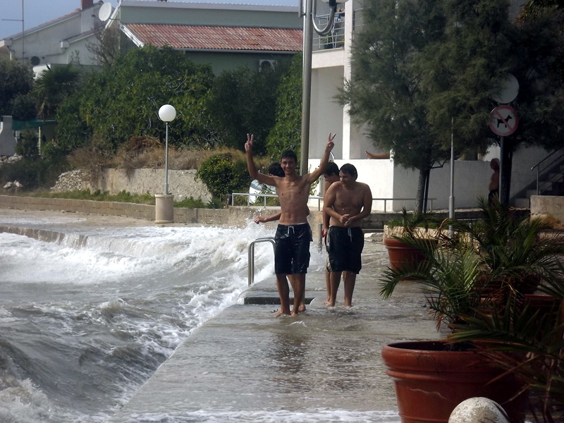 Tramontana u Diklu 26. kolovoza 2012., Foto: Natali Bukvić