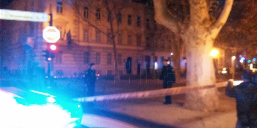 Francusko veleposlanstvo, blokada, foto: HINA