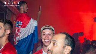 Zadar je gorio: Velika fešta nakon plasmana Vatrenih u finale Svjetskog prvenstva
