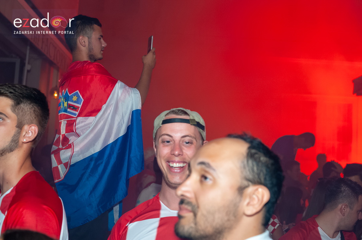 Zadar je gorio: Velika fešta nakon plasmana Vatrenih u finale Svjetskog prvenstva