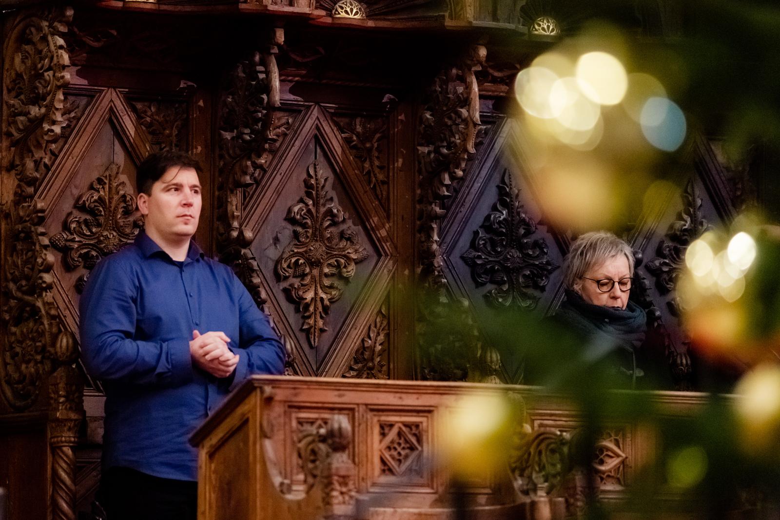 Polnoćka u katedrali svete Stošije