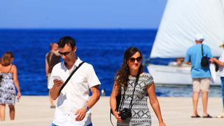 Đir po zadarskoj rivi 25. kolovoza 2016.