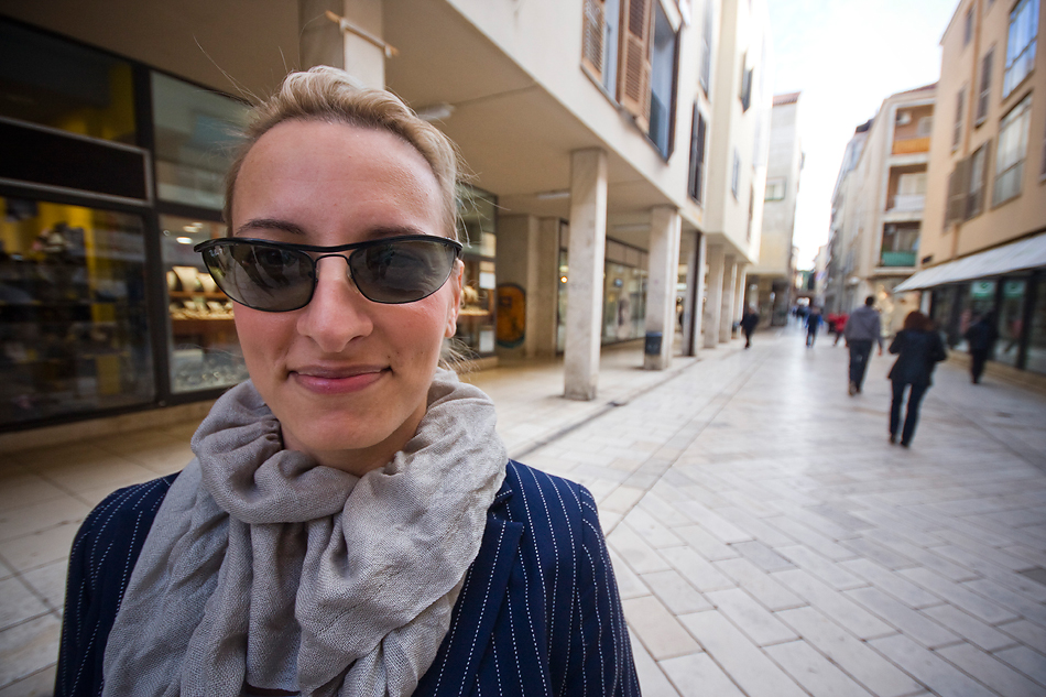 Đir po gradu (sa sunčanim naočalama) 7. studenog 2011, Foto: Saša Čuka