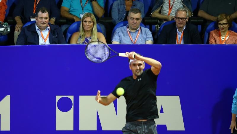 Agassi, Ferrero i Ivanišević odigrali egizibiciju u Umagu. Photo: Slavko Midzor/PIXSELL Agassi, Ferrero i Ivanišević odigrali egizibiciju u Umagu. Photo: Slavko Midzor/PIXSELL